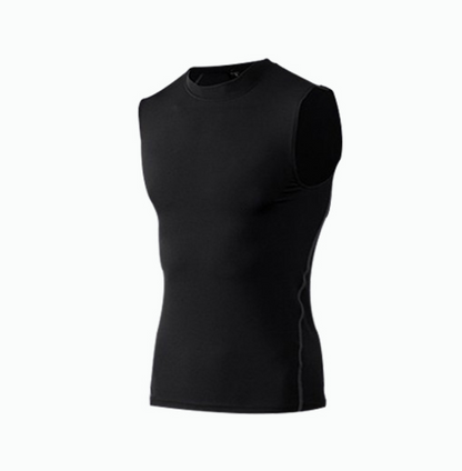 Men's Compression Training Vest - Quick-Dry Athletic Shirt