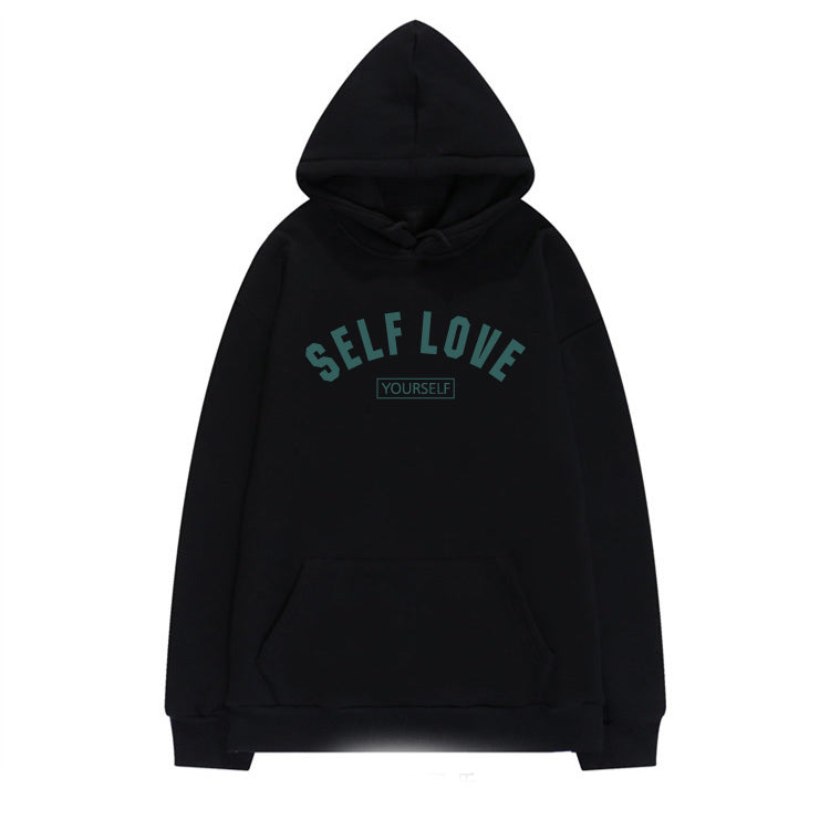 Women's Solid Color Hooded Sweater