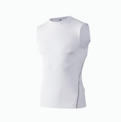 Men's Compression Training Vest - Quick-Dry Athletic Shirt