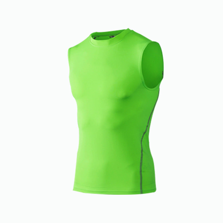 Men's Compression Training Vest - Quick-Dry Athletic Shirt