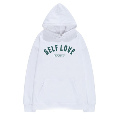 Women's Solid Color Hooded Sweater