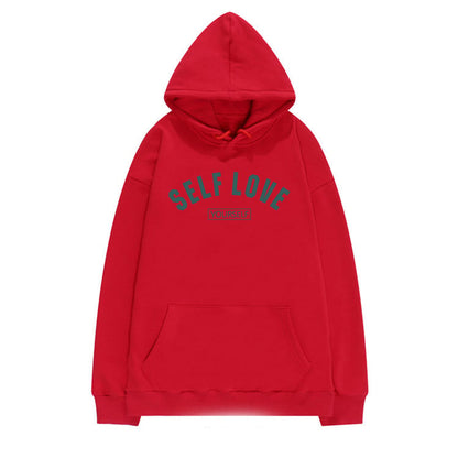 Women's Solid Color Hooded Sweater