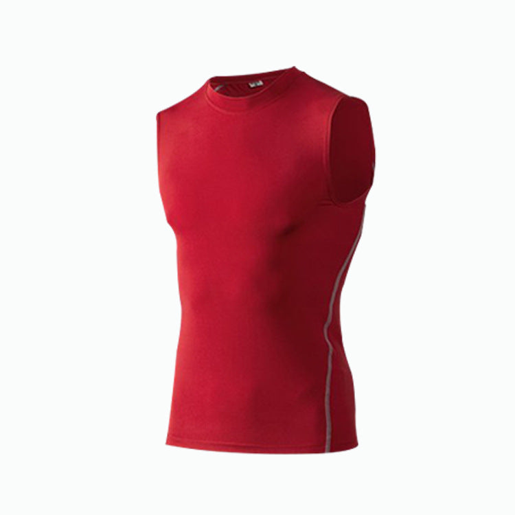Men's Compression Training Vest - Quick-Dry Athletic Shirt