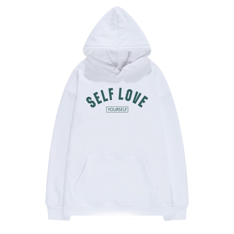 Women's Solid Color Hooded Sweater