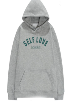 Women's Solid Color Hooded Sweater
