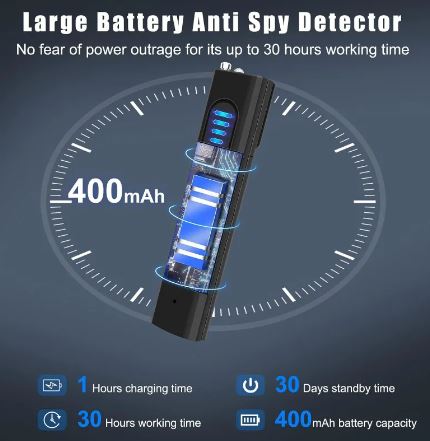 Wireless Signal Detector & Camera Anti-Theft Device