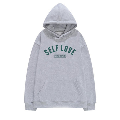 Women's Solid Color Hooded Sweater